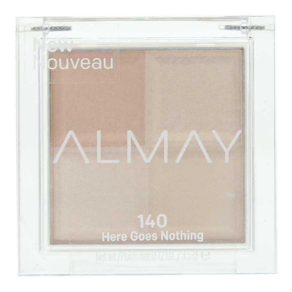 Almay - Paleta de sombra de ojos, maquillaje de ojos de larga duración, sombra de ojos de un solo tono en acabado mate, metálico, satinado y brillante, hipoalergénica, 130 El mundo es mi ostra, 0.1 Oz