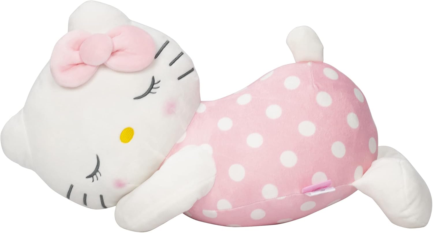 MORIPiLO Sanrio Cushion, Kuromi-chan, Large Plush Toy, Black (Companion Pillow M Size Approx. 45 cm) MORISHITA Pillow 4620753
