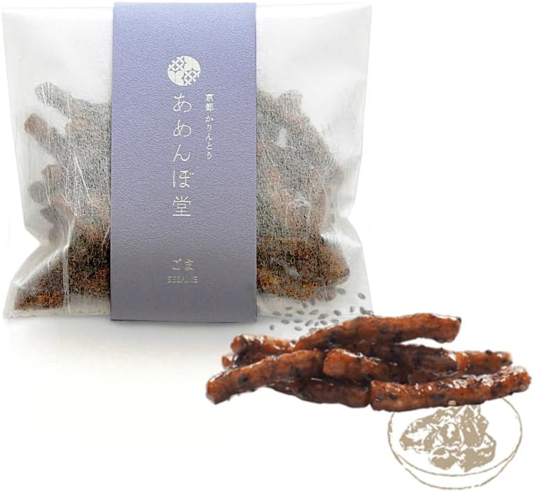 Kyoto Specialty: Amenbodo Popular Classic Assorted Karinto 6 Bags (Vegetable/Sweet Potato/Okinawa Black Sugar/Salted Caramel/Wasabi/Cheese) Kyoto Famous Confectionery, Souvenir, Gift, Hand-Delivered