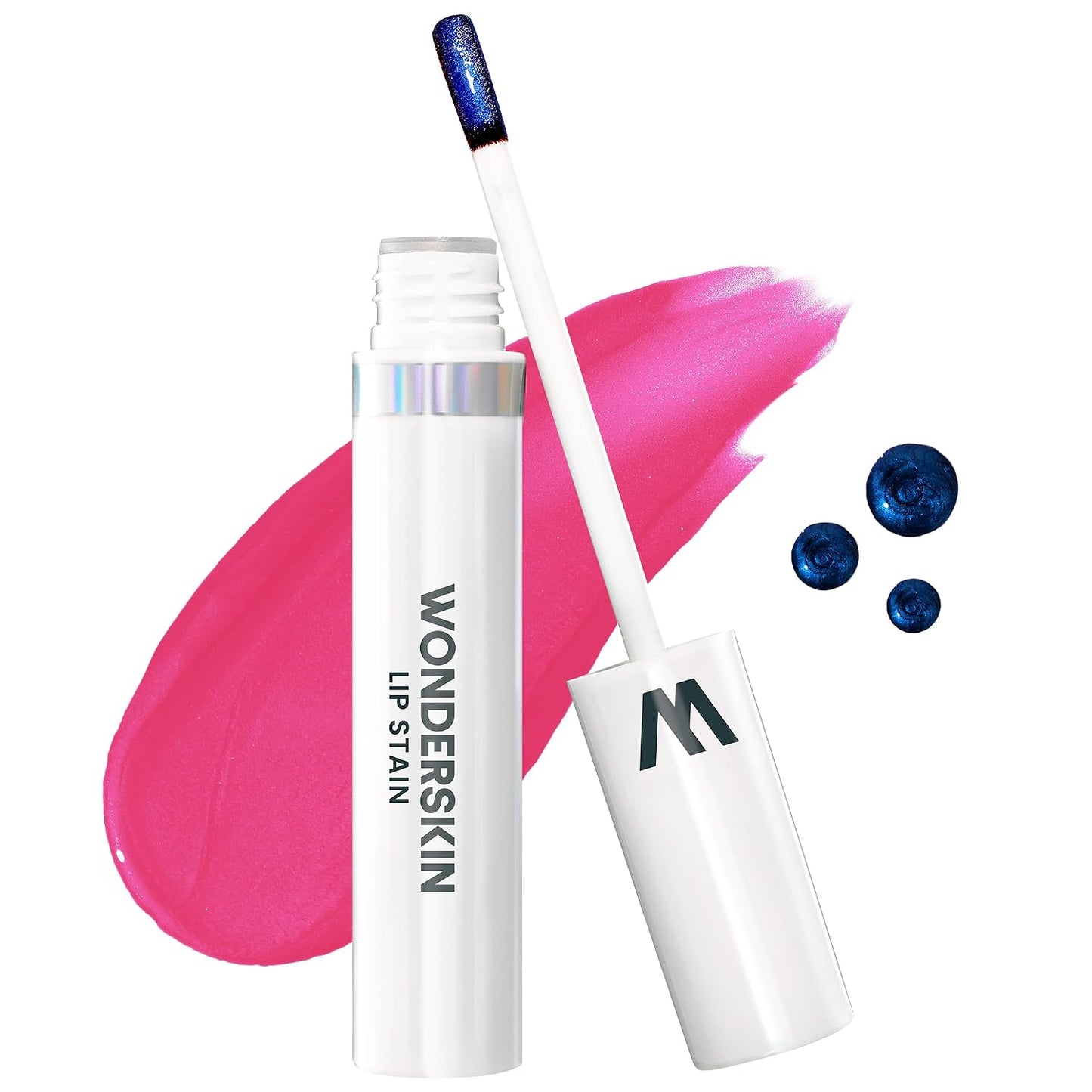 Wonderskin Wonder Blading All Day Lip Stain Peel Off Masque - Long Lasting, Waterproof and Transfer Proof Nude Lip Tint, Matte Finish Peel Off Lip Stain (Whimsical Masque)