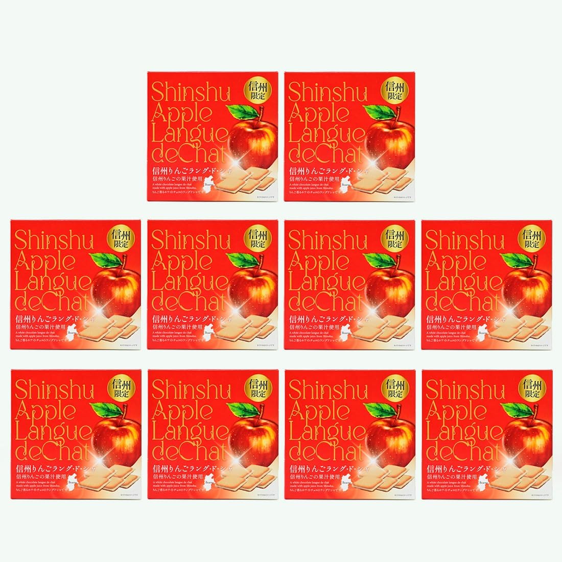 Shinshu Apple Rangosha (Summer Cool Delivery) (1 Box, 6 Pieces)