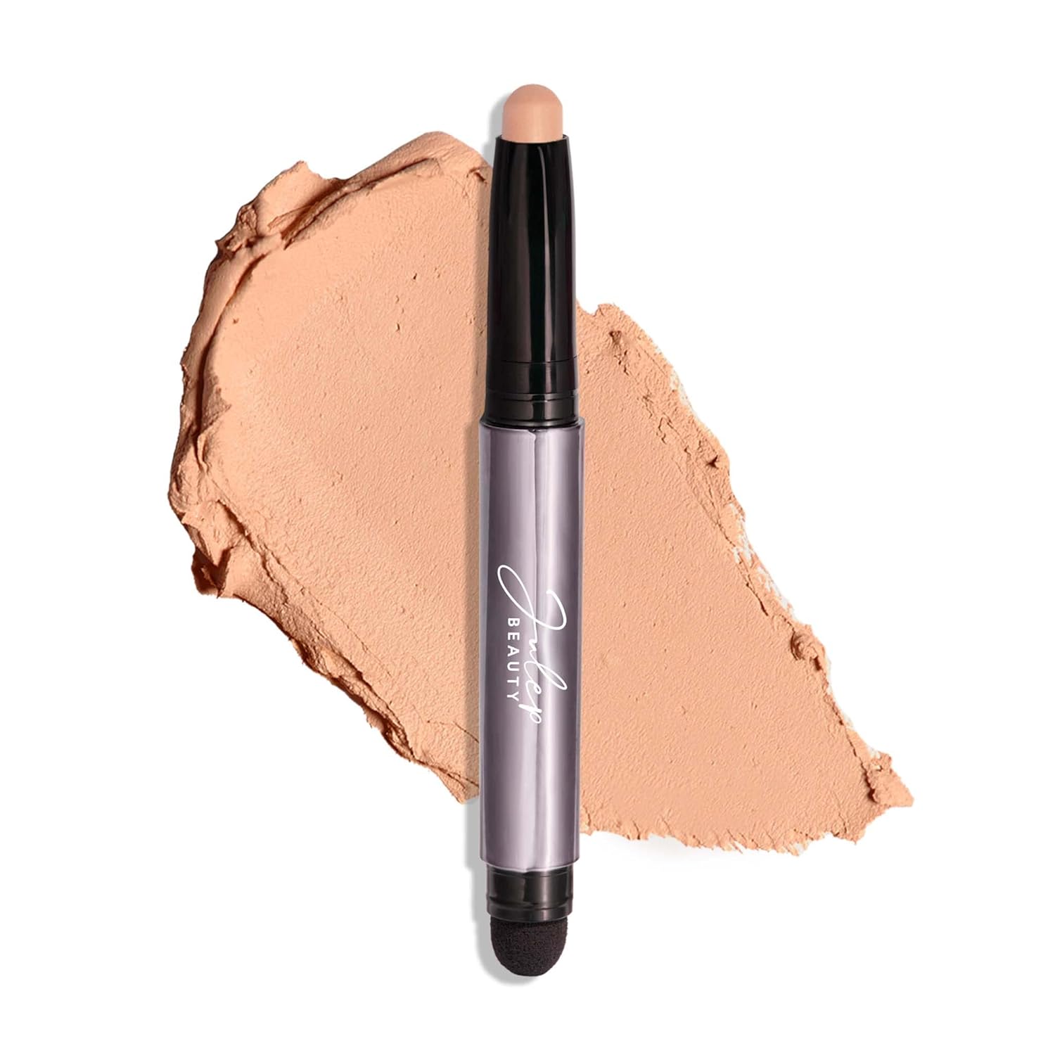 Julep Eyeshadow 101 Cream-to-Powder Waterproof Eyeshadow Stick – Champagne Shimmer – Long-Lasting, Buildable, Crease-Proof, Cruelty Free, Shimmer Finish with Built-In Smudger
