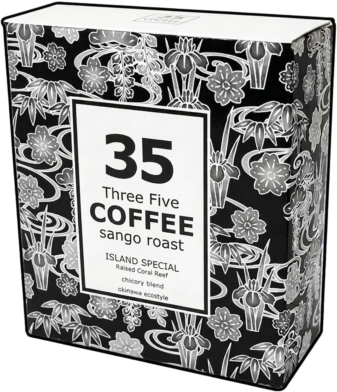 35COFFEE Coffee ISLAND SPECIAL Coral Roast Chicory Blend Tetra Bag Coffee 1 Box (5 Pack) Okinawa Souvenir