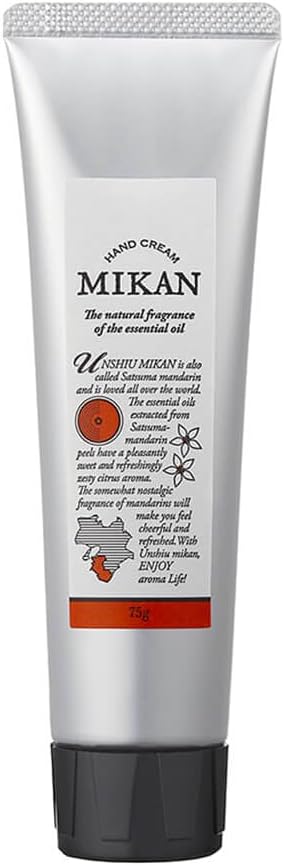 Daily Aroma YUZU Hand Cream from Kochi Prefecture, 2.6 oz (75 g), Yuzu