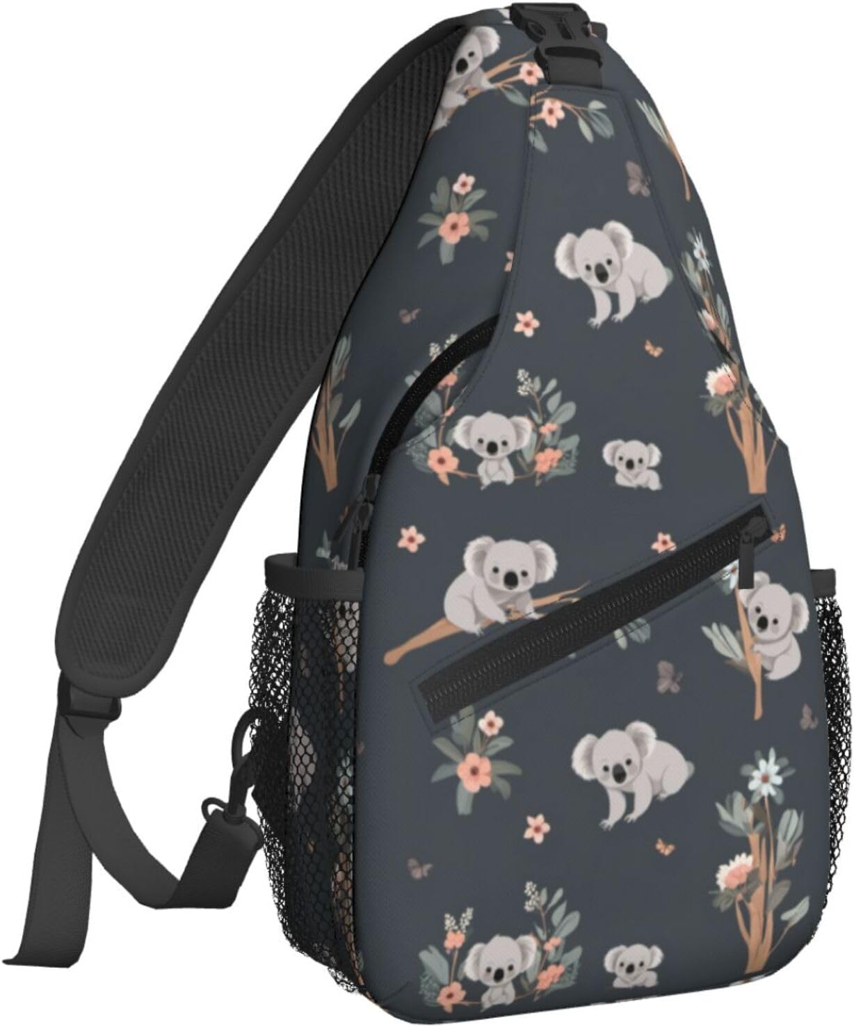 Famame Mochila bandolera para el pecho, bolsa de hombro, gimnasio, ciclismo, viajes, senderismo, mochila para hombres y mujeres, MultiColor37, Tamaño único