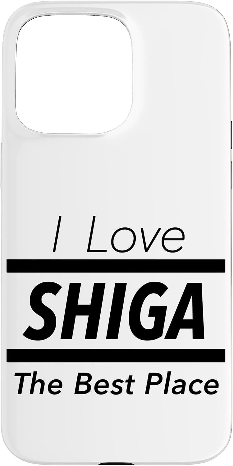 アイラブ・SHIGA 滋賀（I Love）JIMO-T【47都道府県】JIMO-T ジモティ プレゼント お土産 面白い スマホケース iPhone 13 用
