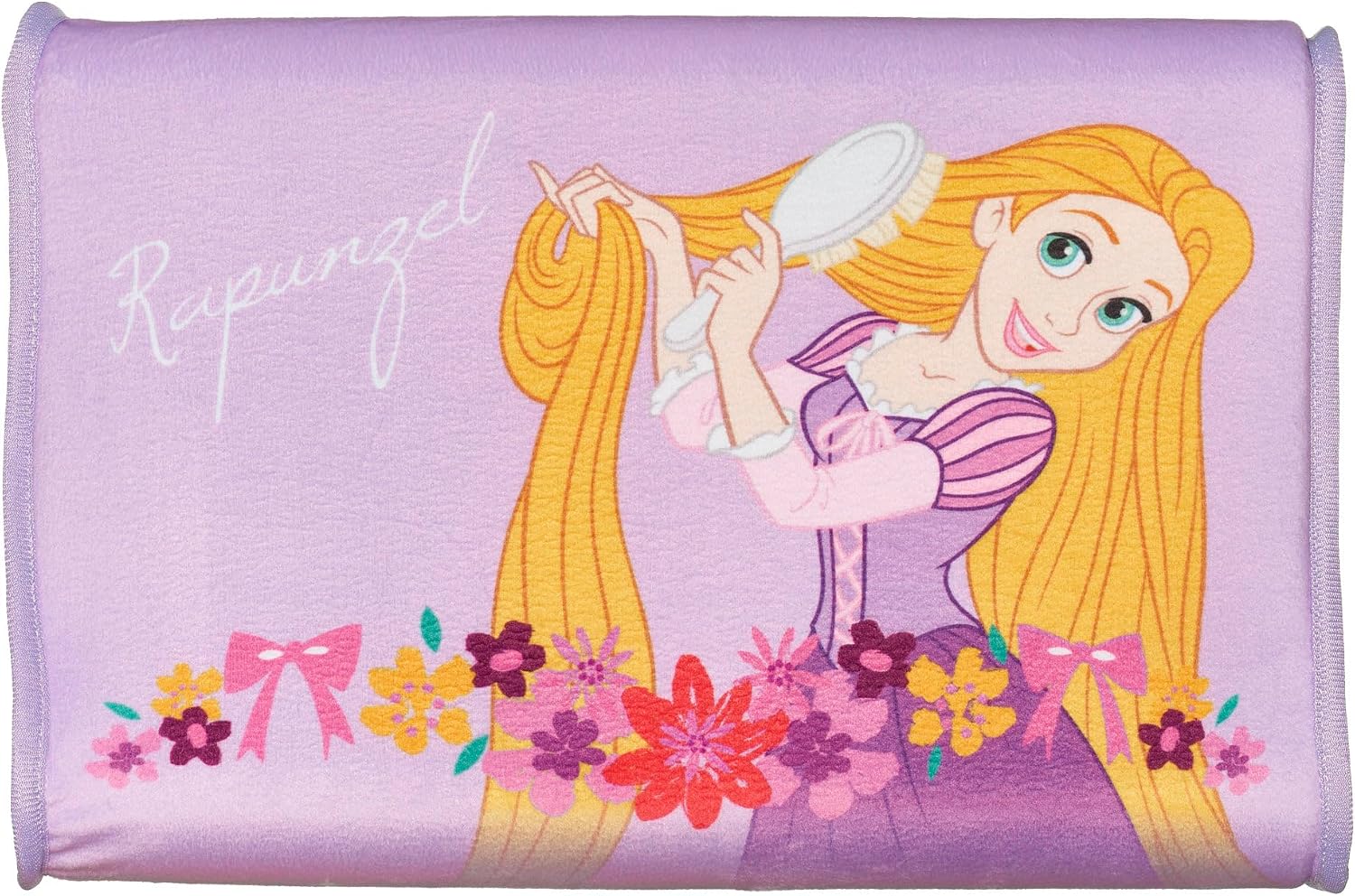 MORiPiLO Children's Pillow, Low Profile, My Melody and Kuromi, Sanrio Characters, Love Love Pink, Approximately 11 x 15.4 inches (28 x 39 cm), Skin-friendly 100% Cotton Fabric, Washable, Cover