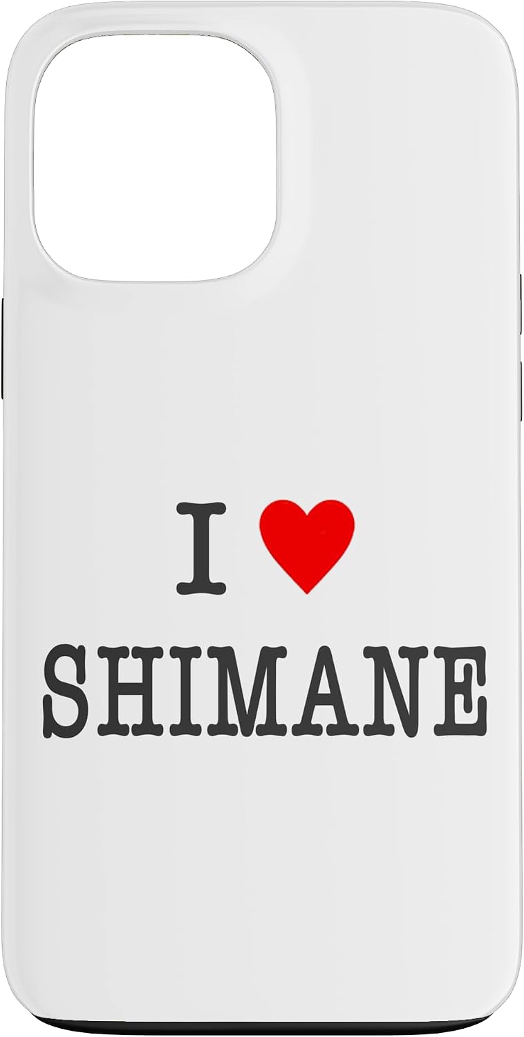 アイラブ・SHIMANE 島根（I Love ハート）【47都道府県】JIMO-T ジモティ お土産 プレゼント 面白 スマホケース iPhone 15 Plus 用
