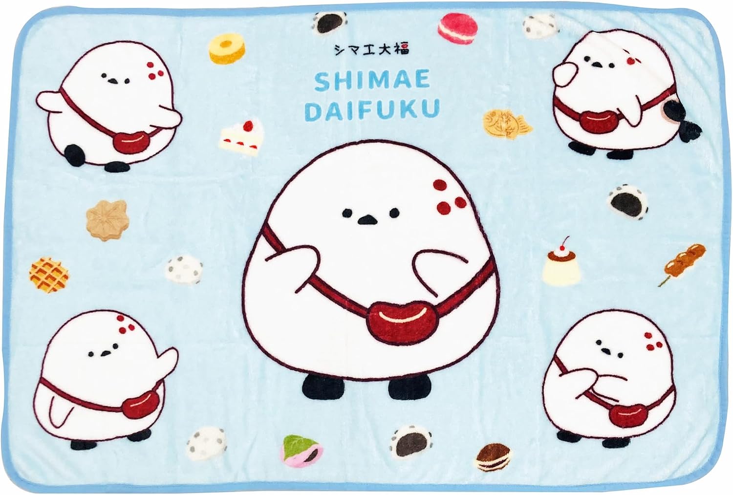 MORIPiLO Sanrio Characters Kuromi Throw Blanket (Soft Sheep Boa Throw), Purple, 27.6 x 39.4 inches (70 x 100 cm), Blanket, Goods, Warm, Cute, Summer, Winter, Cold Protection, Morishita Pillow