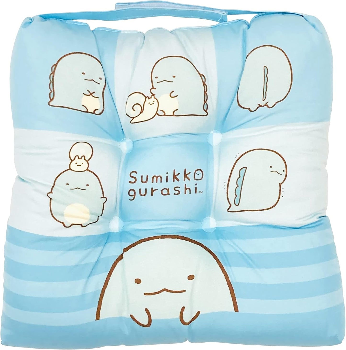 MORIPiLO Chair Seat Cushion, Kuromi, Sanrio Characters School Cushion, Purple, 11.8 x 11.8 x 2.8 inches (30 x 30 x 7 cm), Does Not Hurt Your Buttocks, Thick, School, Kindergarten, Children's Goods