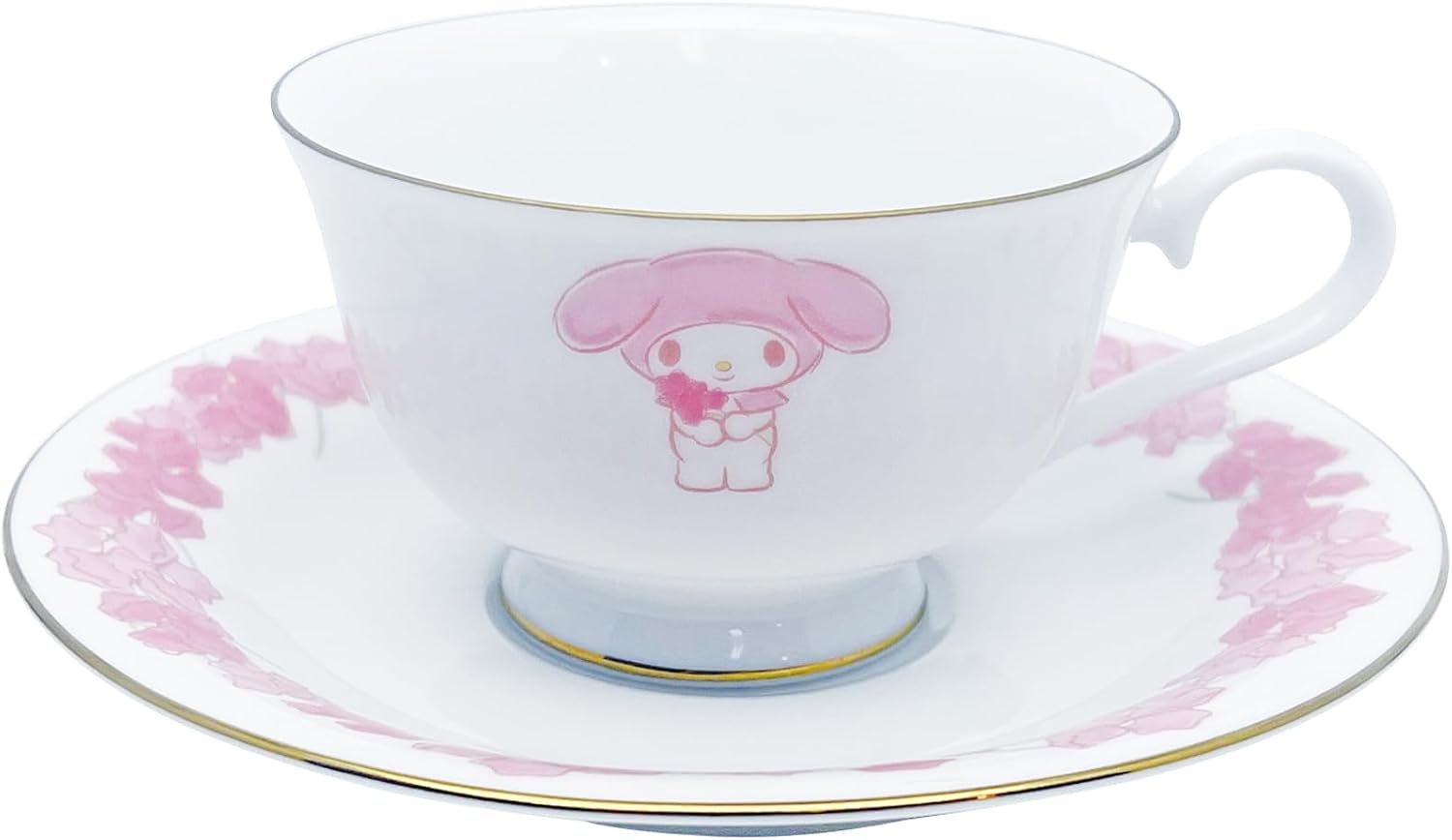 Sanrio SAN4213-1 Hello Kitty Soup Bowl and Rice Bowl Dinnerware Set, Mini, Kitty, Miscellaneous Goods, Sanrio Goods, Gift, Made in Japan