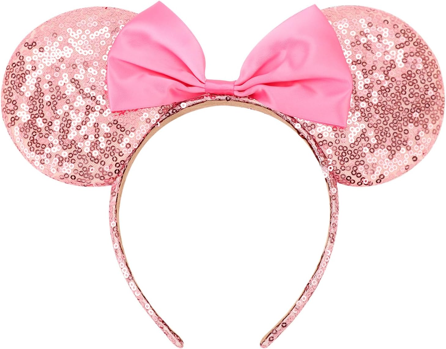 DRESHOW Mouse Ears Bow Sequins Party Decoration Cosplay Costume for Girls and Women