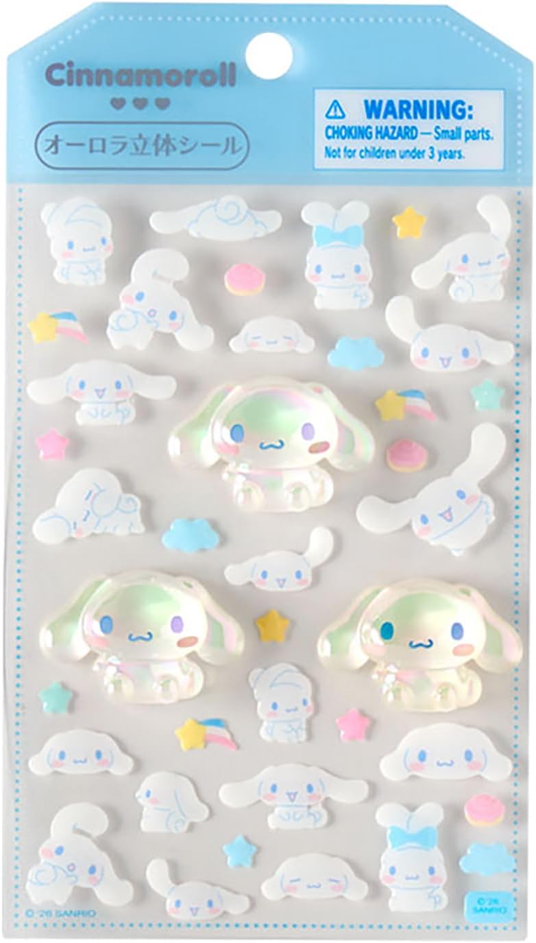 Sanrio Aurora 225223 Hello Kitty Sticker, Age 3 Years and Up