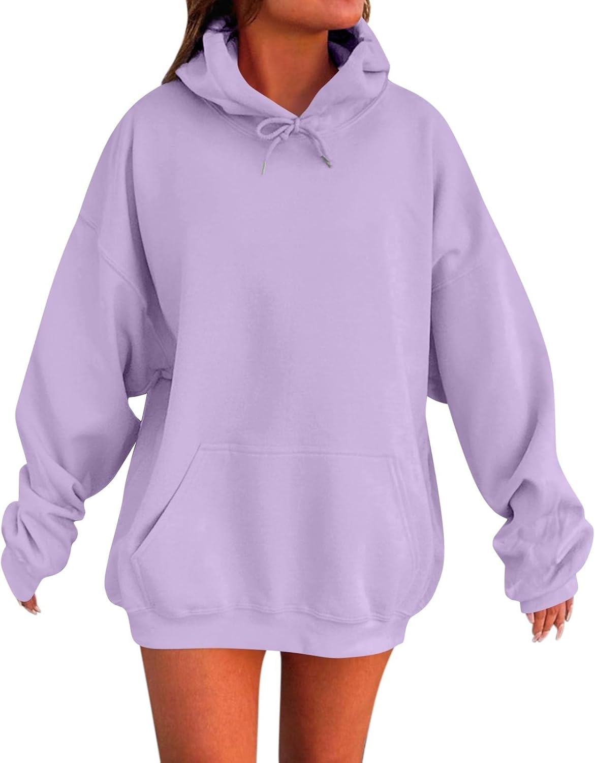 Sudaderas con capucha de gran tamaño para mujer, chaquetas de invierno 2026, ropa Y2K, lindas sudaderas con cuello redondo, sudaderas de moda