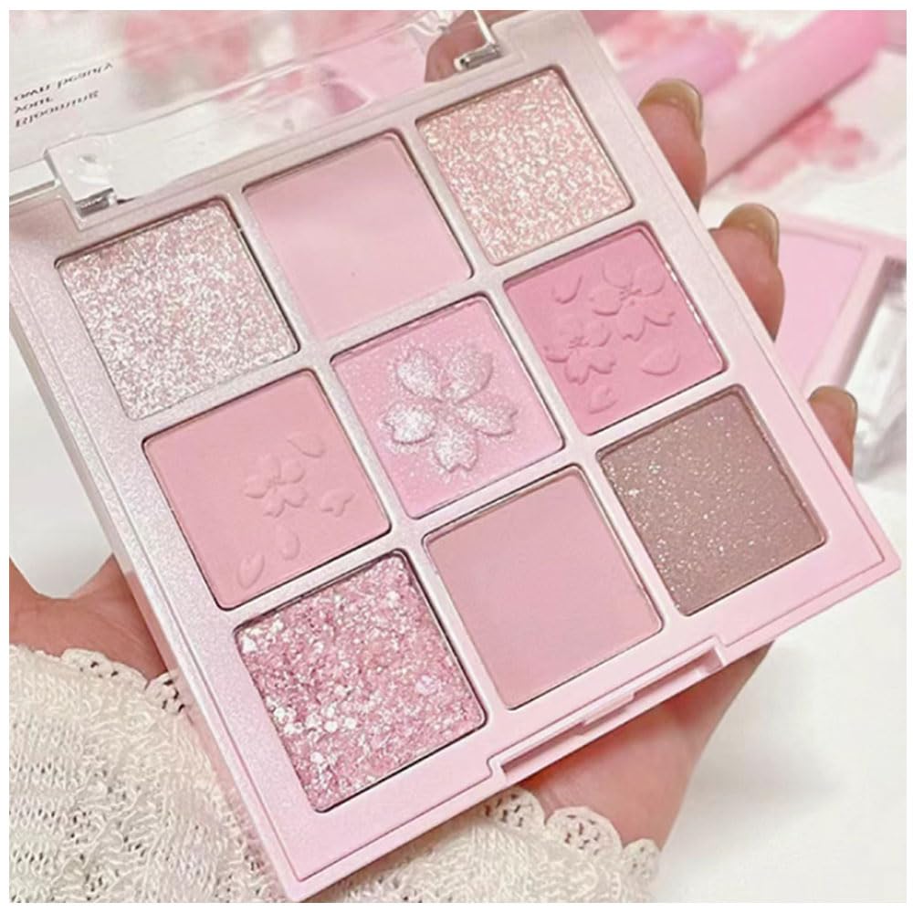 CAKAILA Brown Eyeshadow Palette-Neutral Nude Brown Smokey Eye Shadow Palette,Rose Gold Bronze Naked Cream Eyeshadow Palette Makeup,Natural Eyeshadow for Eyes Long Lasting Naturing-Looking