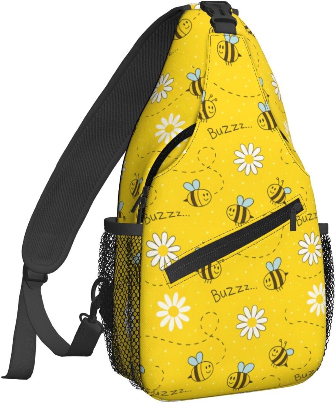 Famame Mochila bandolera para el pecho, bolsa de hombro, gimnasio, ciclismo, viajes, senderismo, mochila para hombres y mujeres, MultiColor37, Tamaño único
