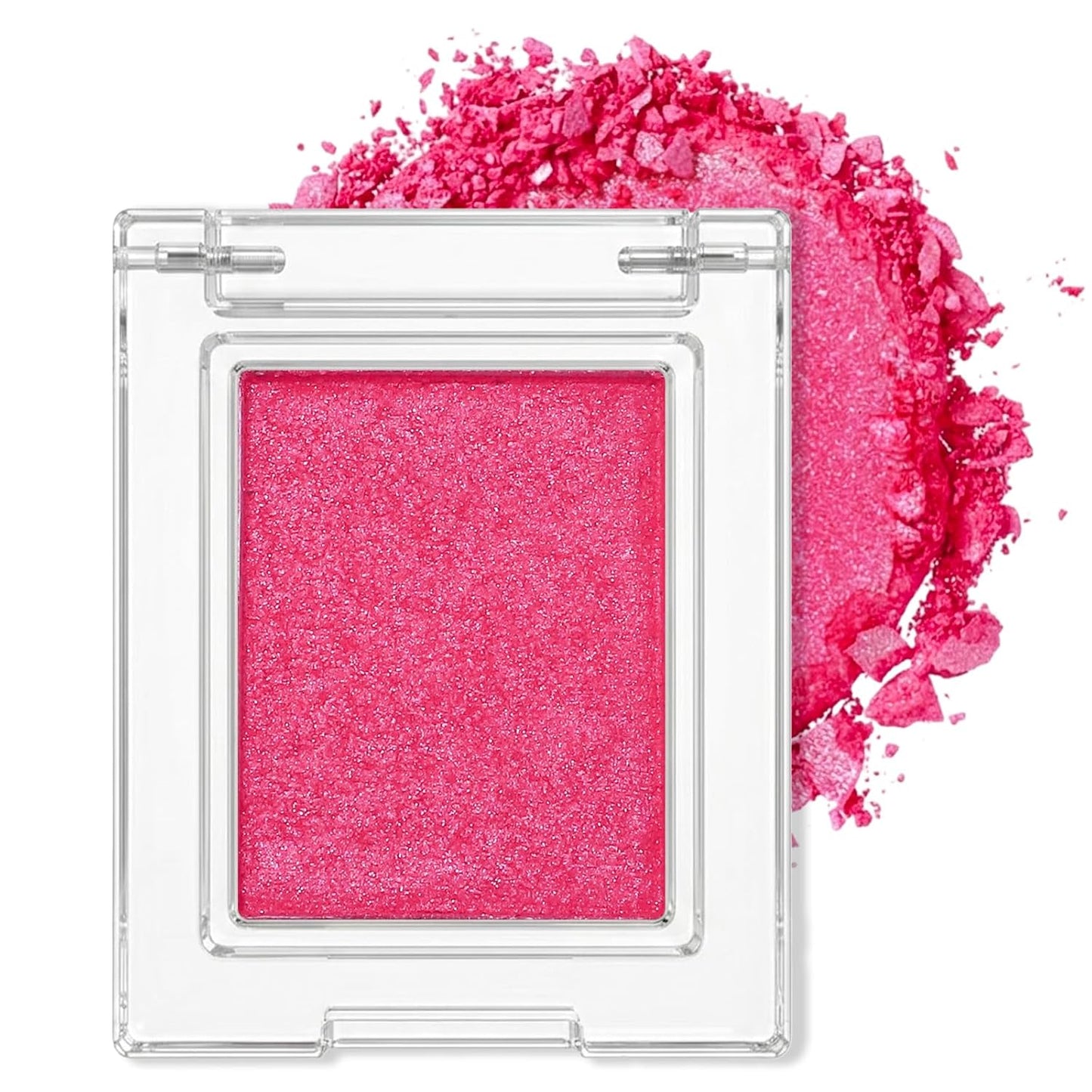 Erinde Paleta de sombra de ojos mate marrón individual, sombra de ojos de terciopelo maquillaje natural compacto en polvo, maquillaje de ojos de larga duración, ultra mezclable, color pigmentado