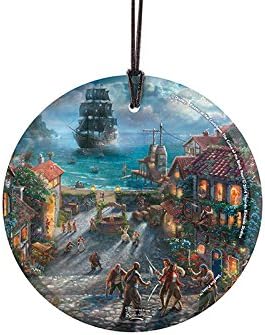 Disney - 101 Dálmatas – 3.5 pulgadas Starfire Prints colgante accesorio de impresión de vidrio – Ideal para regalar y coleccionar | Hanging glass print | Bedroom or office display | Disney fan gift