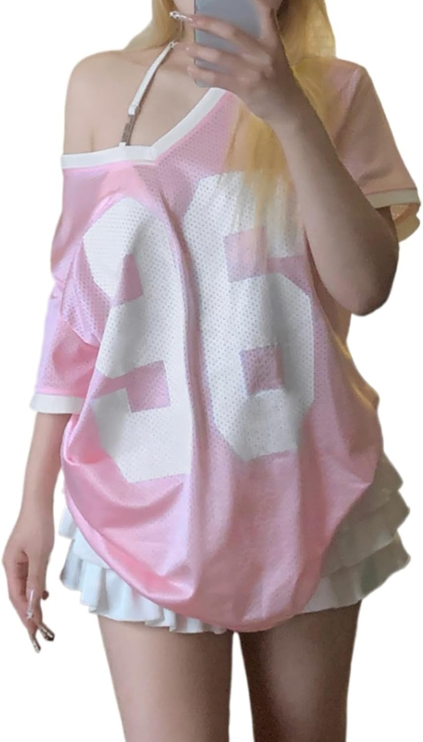 Camisetas gráficas para mujer de manga corta, jersey de verano, top coquette, ropa de calle Y2k, ropa urbana de manga corta