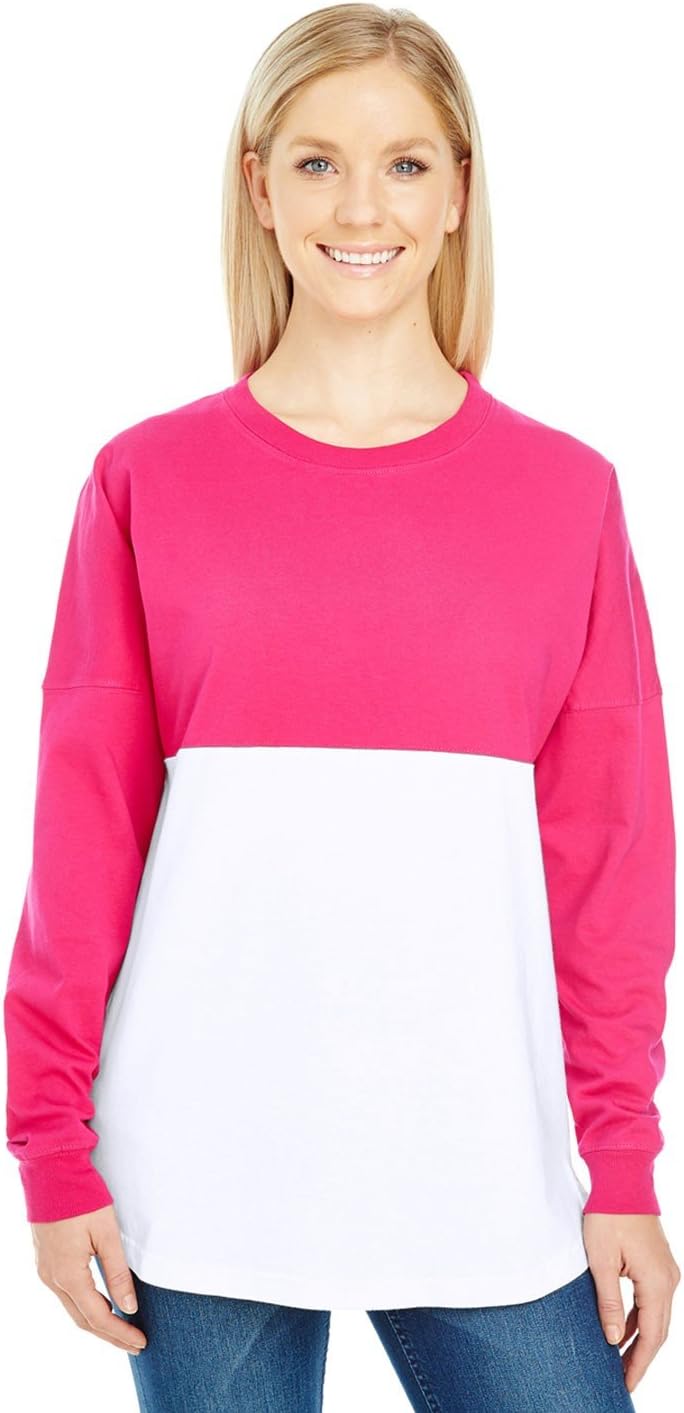 J. America NCAA - Camiseta de manga larga para mujer, para día de juego