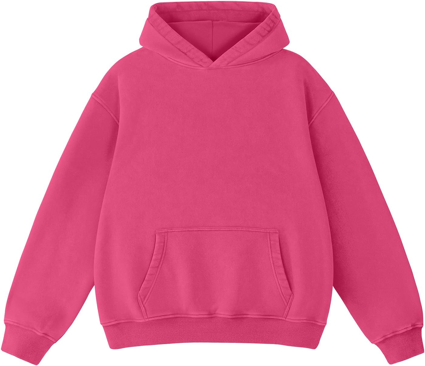Dnzzs Sudadera con lavado ácido para mujer, sudadera con capucha de manga larga, sudaderas con capucha de gran tamaño de moda para mujer, sudaderas vintage y sudaderas pesadas