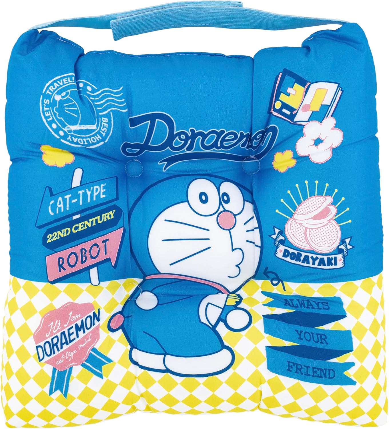 MORIPiLO Chair Seat Cushion, Kuromi, Sanrio Characters School Cushion, Purple, 11.8 x 11.8 x 2.8 inches (30 x 30 x 7 cm), Does Not Hurt Your Buttocks, Thick, School, Kindergarten, Children's Goods