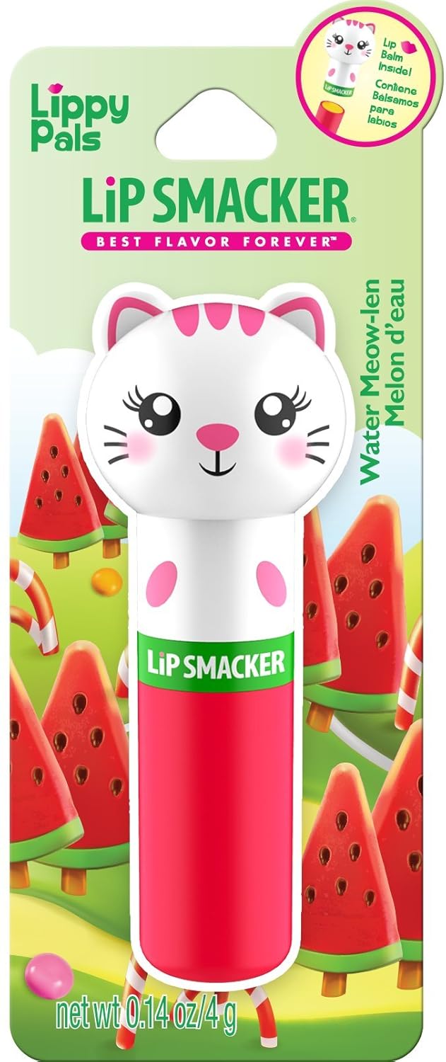 Lip Smacker Lippy Pals Unicorn, Bálsamo labial con sabor hidratante y suavizante de brillo suave, sabores deliciosos hidratantes y protectores, libre de crueldad y vegano - Magia de unicornio