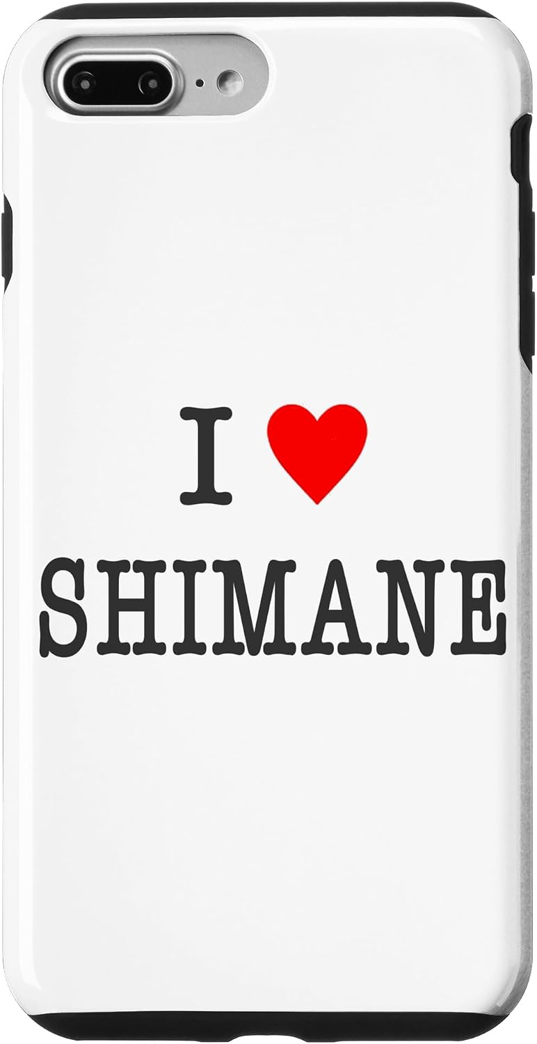 アイラブ・SHIMANE 島根（I Love ハート）【47都道府県】JIMO-T ジモティ お土産 プレゼント 面白 スマホケース iPhone 15 Plus 用