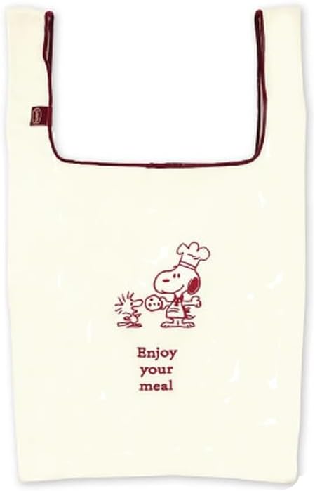 Marimo Craft SPCQ-683 Snoopy Snacktime Chef Series Acrylic Key Holder, Red, Approx. W 1.6 x H 2.3 x D 0.1 inches (40 x 59 x 3 mm)