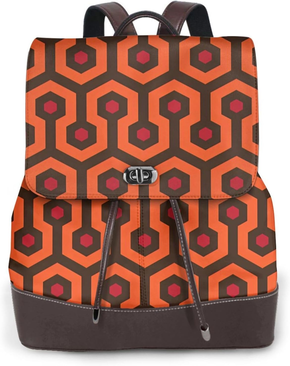 Haunted Mansion - Mochila para mujer, de cuero, a la moda, lindas mochilas pequeñas, ligeras, informales, viajes, senderismo, mochila para laptop, mochila de hombro