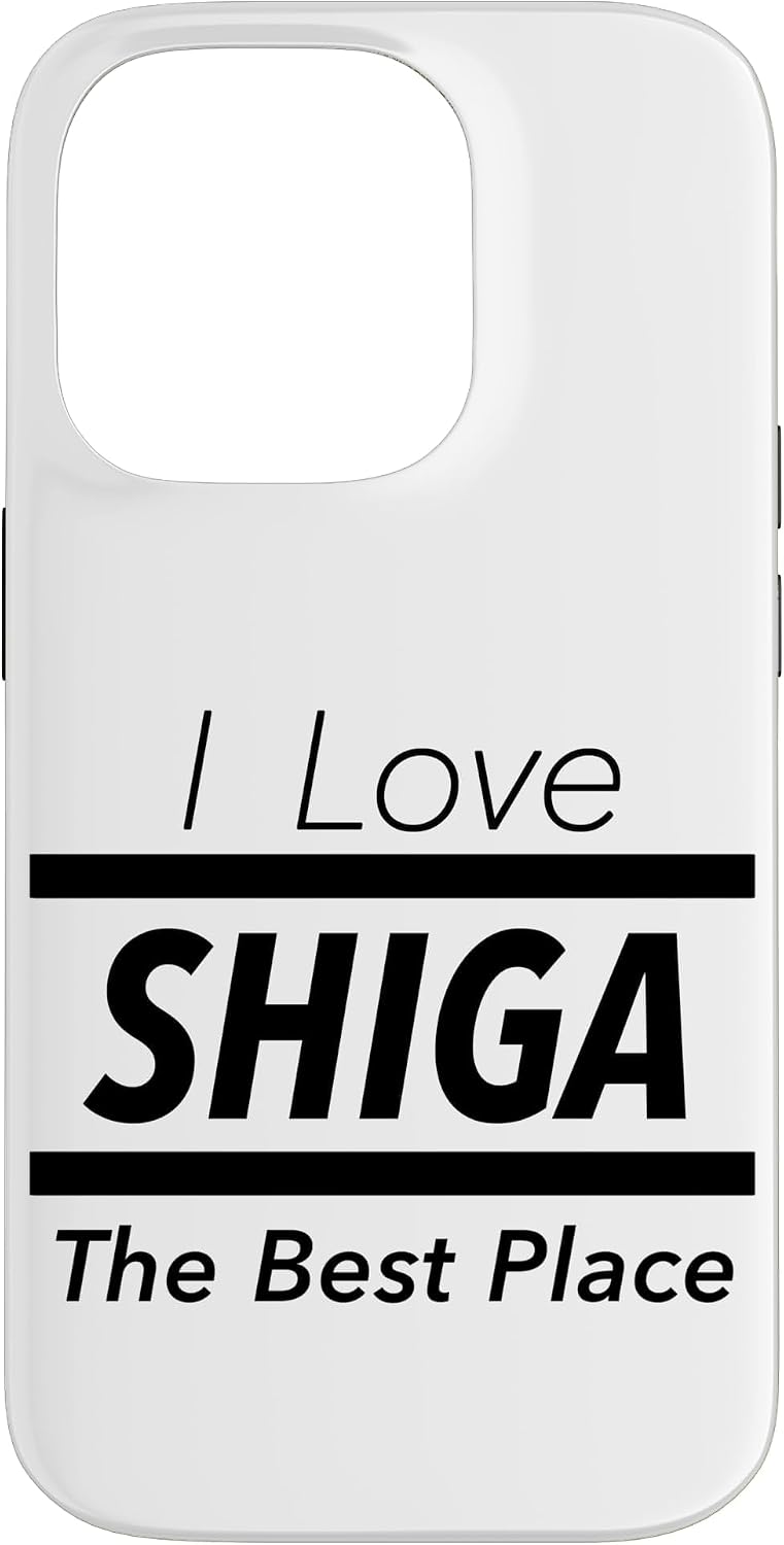 アイラブ・SHIGA 滋賀（I Love）JIMO-T【47都道府県】JIMO-T ジモティ プレゼント お土産 面白い スマホケース iPhone 13 用