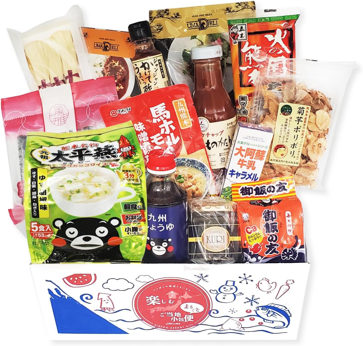 Order-in Gourmet Delivery Set Mie Local Delicacy Gift Local Small Parcel Delivery Mie Prefecture (S Size) Bishoku Umaimon Market
