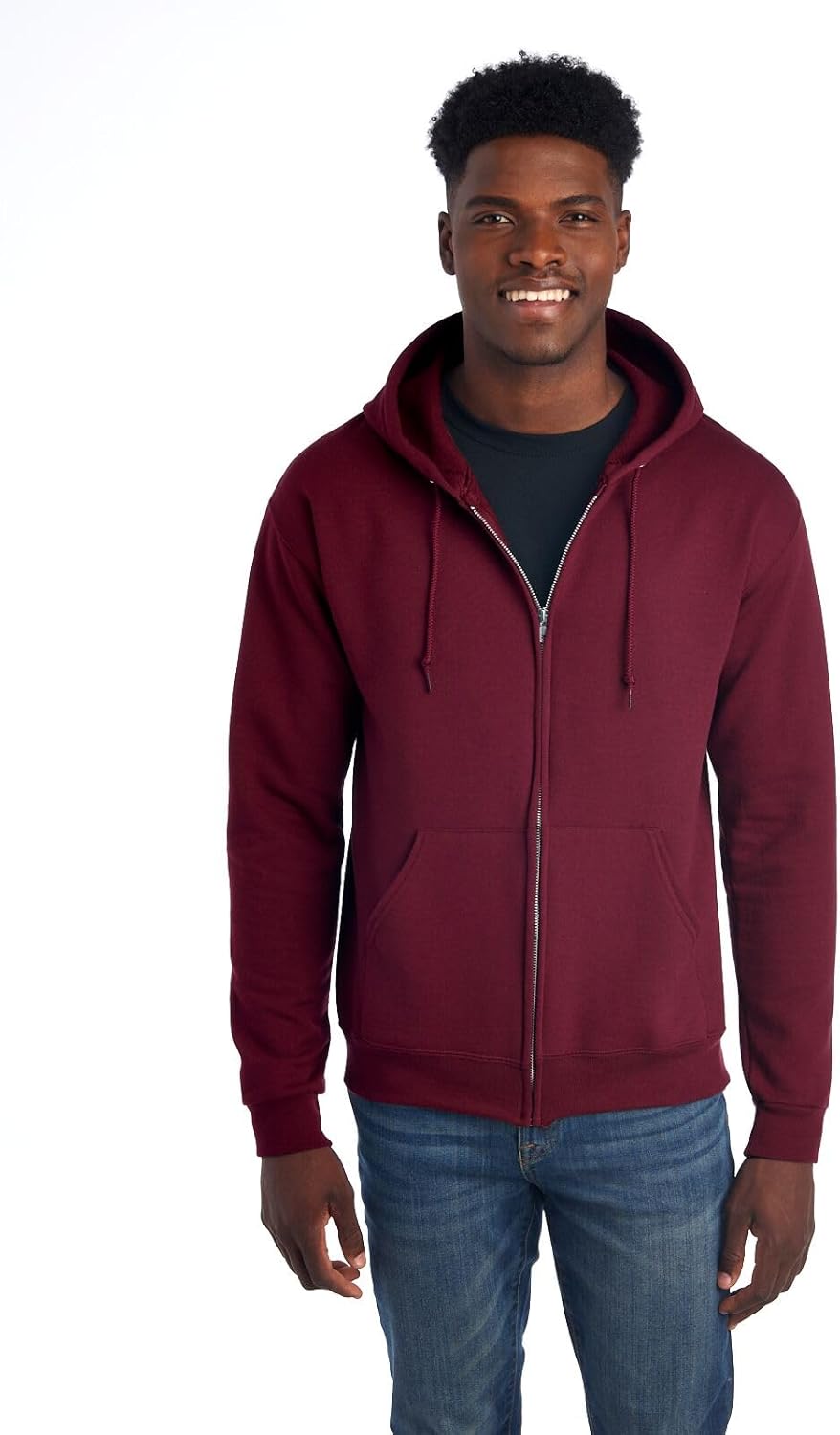 Jerzees Sudaderas con capucha y sudaderas de forro polar NuBlend para hombre, mezcla de algodón, tallas S-3X