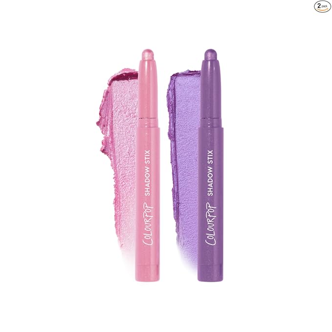 ColourPop Shadow Stix - Sombra de ojos en barra crema con color de larga duración - Maquillaje en crema multiusos con un sacapuntas integrado y punta precisa para una fácil aplicación - Socialite