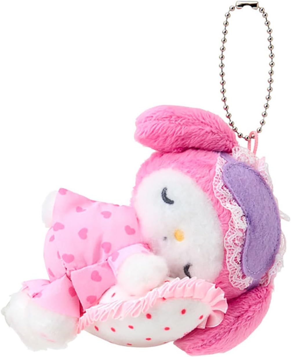 Sanrio (SANRIO) Acrylic Keychain (Netflix Original Anime My Melody & Kuromi) My Melody Acrylic & Steel Suitable for ages 3 and up 883328