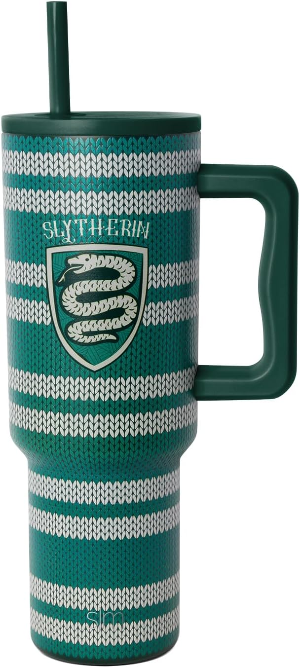 Simple Modern Disney Vaso de 40 oz con Asa y Tapa con Pajita | Botella de Agua de Acero Inoxidable Aislada Reutilizable Taza de Viaje | Regalos para Mujeres | Colección Trek | 40oz | Mickey Mouse