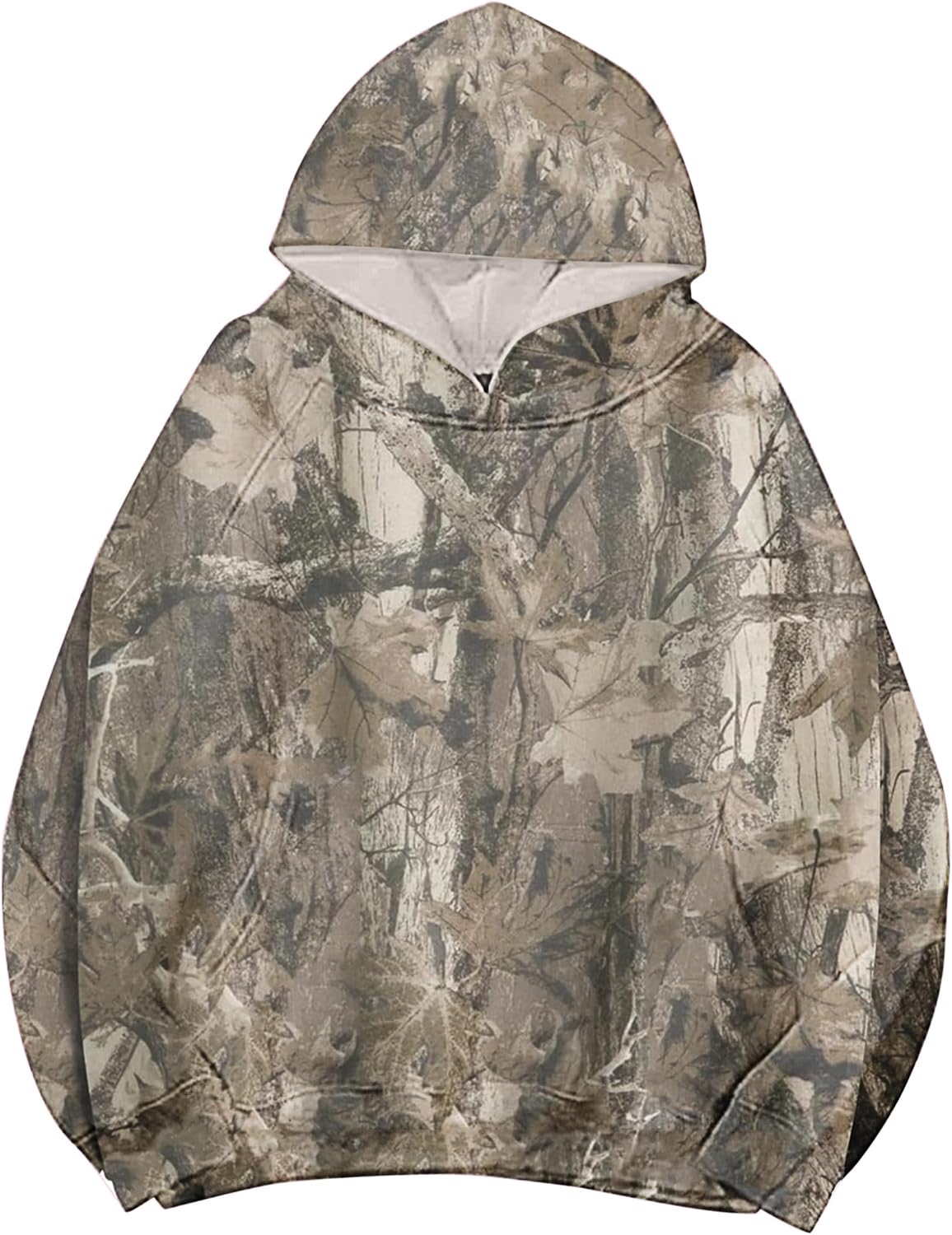 Lauweion - Sudaderas con capucha básicas de forro polar para mujer, con estampado de letras, manga larga, bolsillo canguro, hombros caídos, estilo holgado