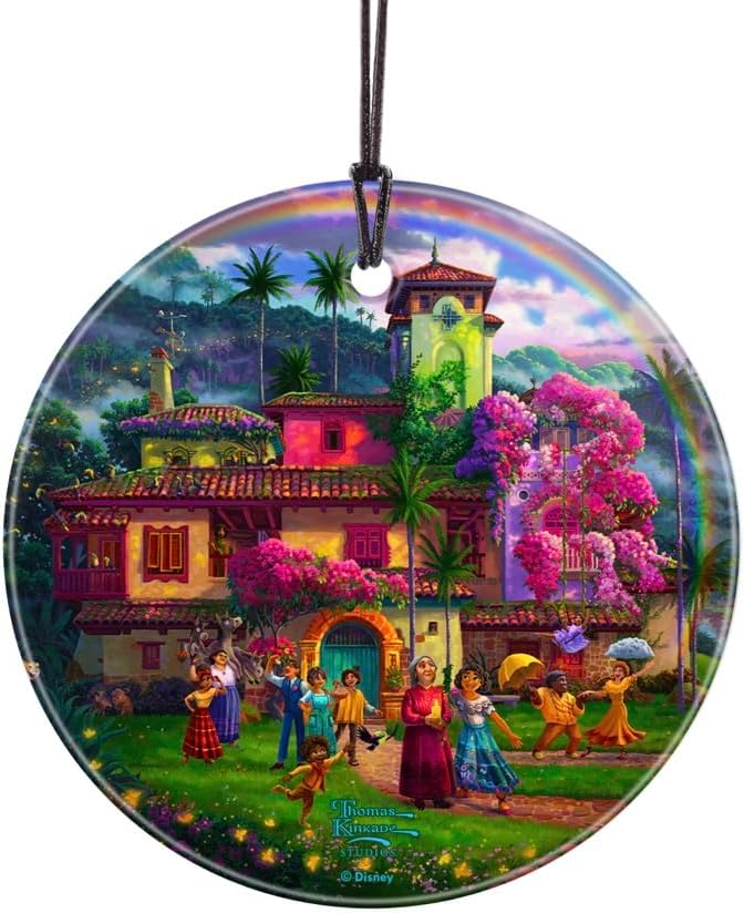 Disney - 101 Dálmatas – 3.5 pulgadas Starfire Prints colgante accesorio de impresión de vidrio – Ideal para regalar y coleccionar | Hanging glass print | Bedroom or office display | Disney fan gift