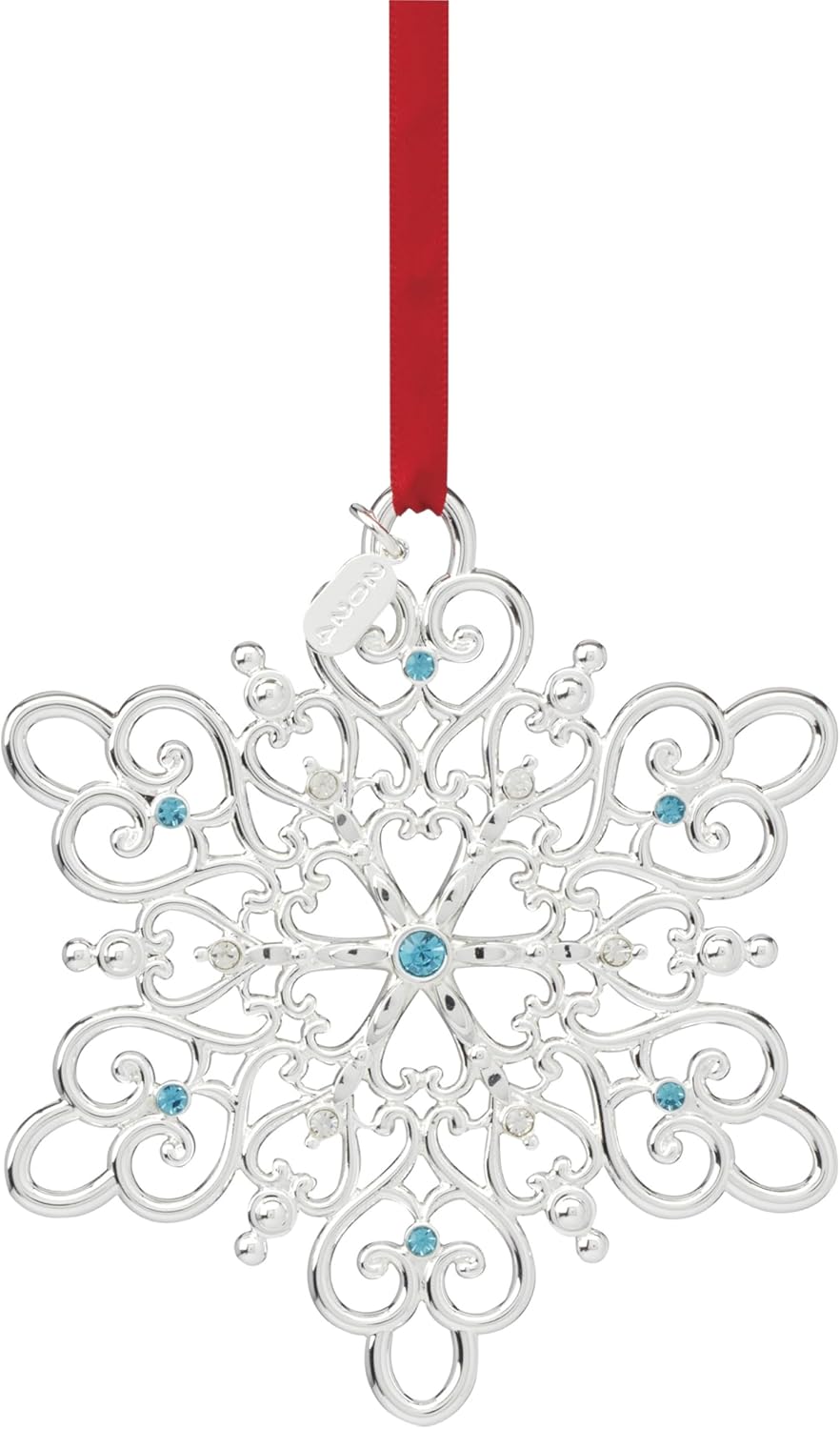 Lenox 896412 Adorno de árbol de Navidad de nuestra primera Navidad Micky & Minnie de metal 2024