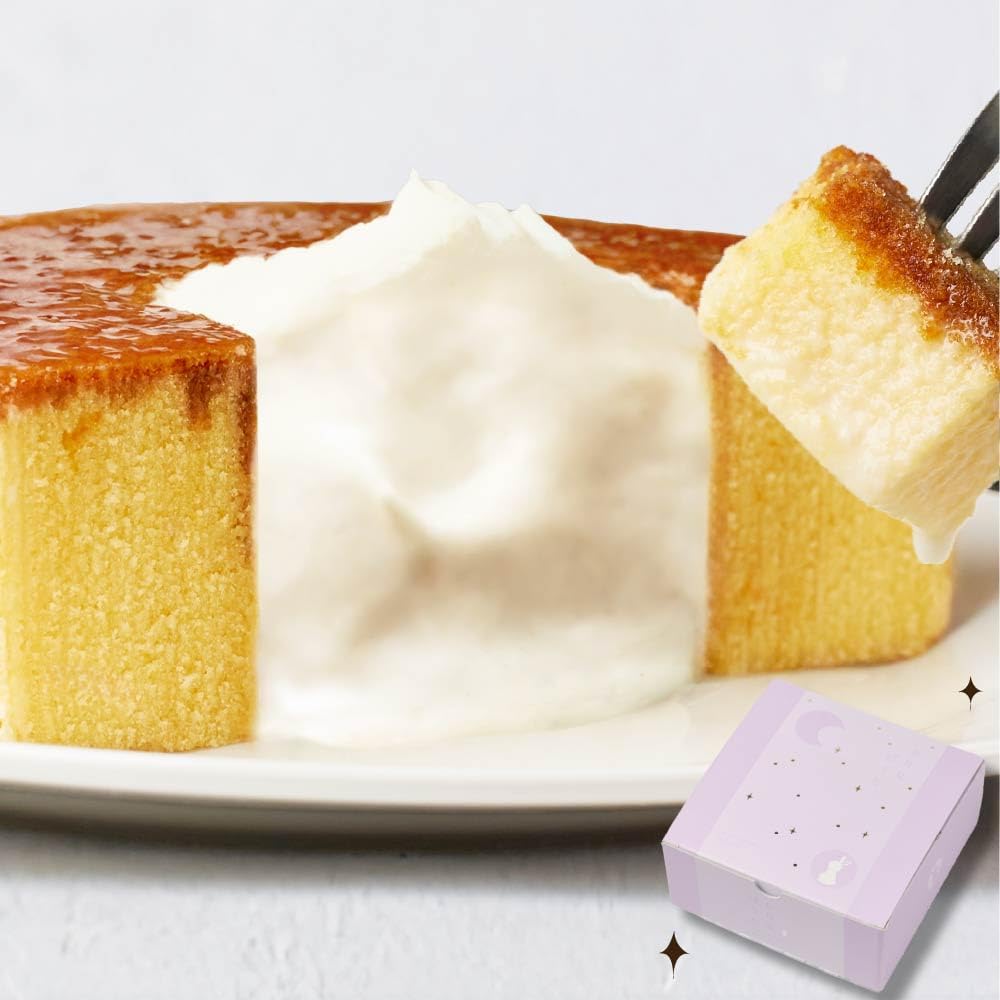 Hokkaido Raw Baumkuchen with Fresh Cream & Brulee Finish, Moon Viewing Baumkuchen, Baumkuchen Gift, Souvenir, Present, Gift, Sweets