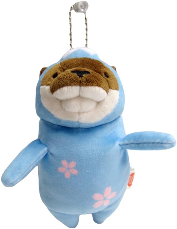 Morisaka Global Local Mochi Otter Tokyo Tower Mini Brown, Plushie, Stuffed Animal, 2.8 x 2 x 5.9 inches (7 x 5 x 15 cm), Souvenir, Asakusa, Tokyo, Japan, Tourist Attraction, Travel, Comfort, Soft