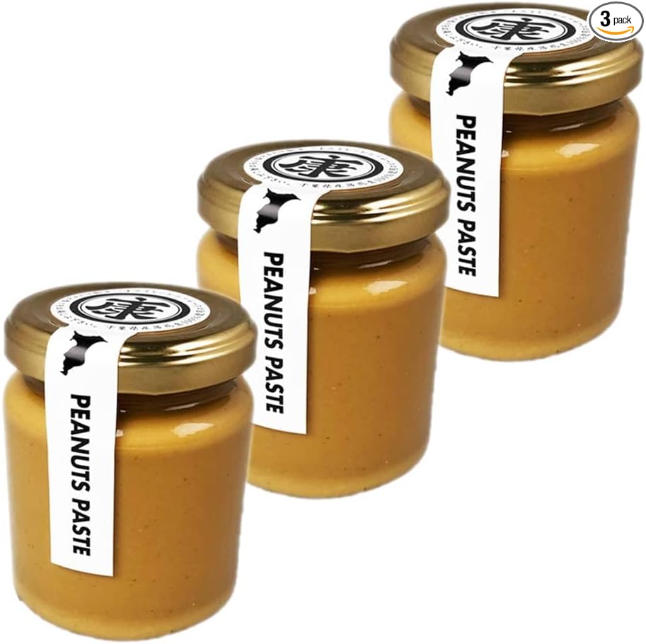 Completely Additive-Free, Peanut Paste, Made from 100% Peanuts from Chiba Prefecture, 4.9 oz (140 g), No Additives