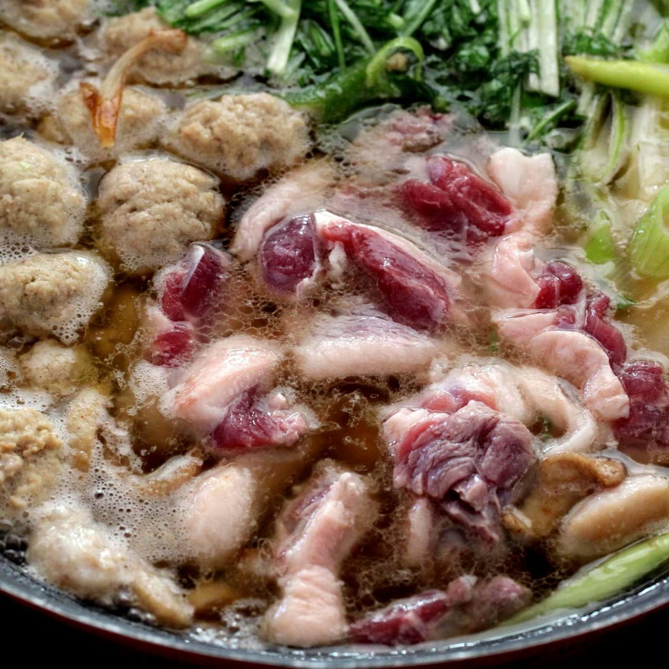Toyoshiro Iwate Prefecture Tanohata Village Antibiotic-Free Raised 【Iwate Gamo】 Duck Feast Duck Hot Pot Set (410g (serves 2))