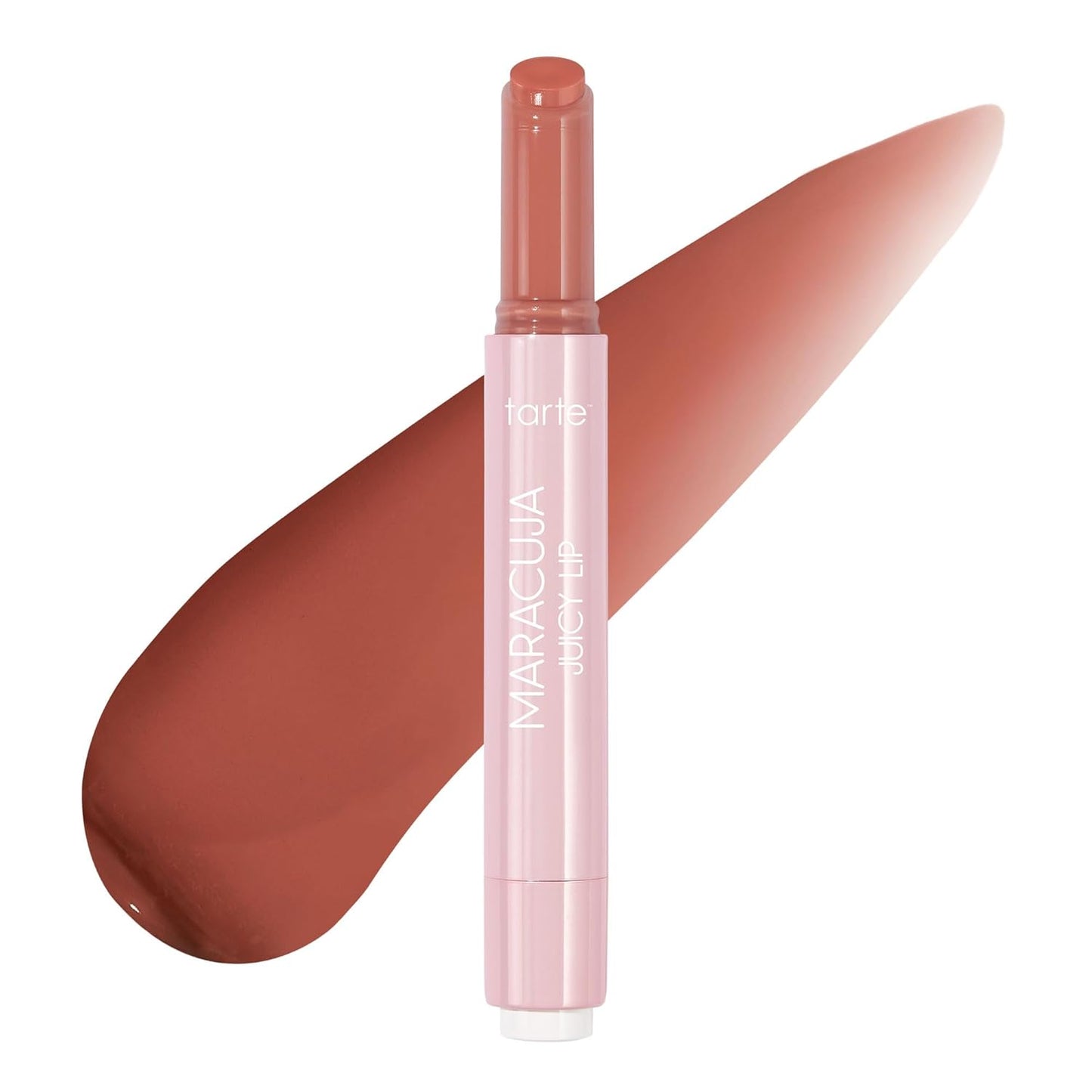 tarte maracuja jugoso bálsamo labial brillante – Mantequilla labial nutritiva viral con color y alta hidratación brillante, cuidado de la piel infundido con vitamina E, vegano y libre de crueldad