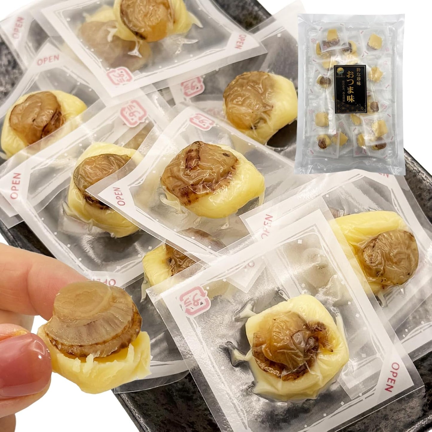 Yotoka Squid Snacks, Cheese, 3.5 oz (100 g), Produced in Hokkaido, Japan, Individual Packaging, Delicious, Grilled Squid, Cheese, Sake, Cheese, Luxury Snacks, Seafood Snacks
