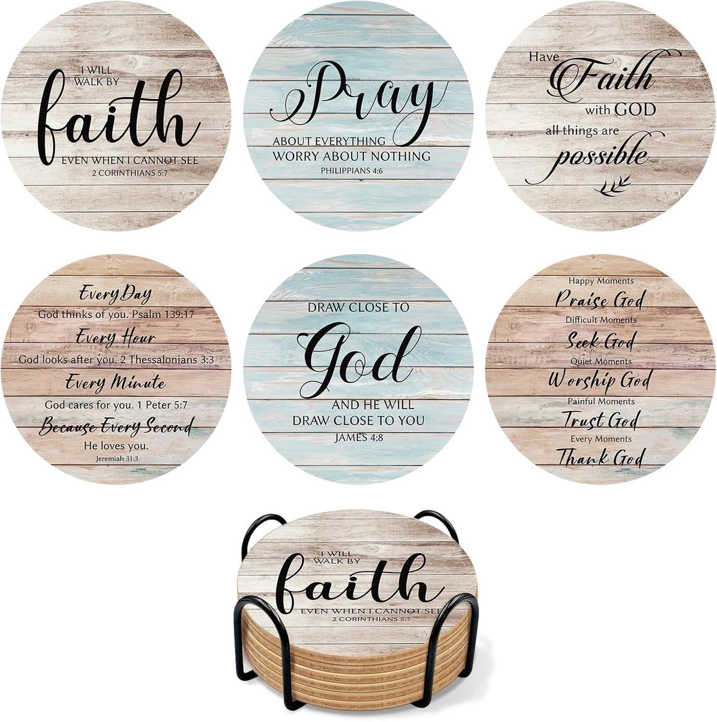 6 posavasos de corcho de Wars para bebidas, posavasos de corcho para bebidas con portavasos, divertida decoración de cocina, adecuados para mesa de café y bar, regalos temáticos de guerras para