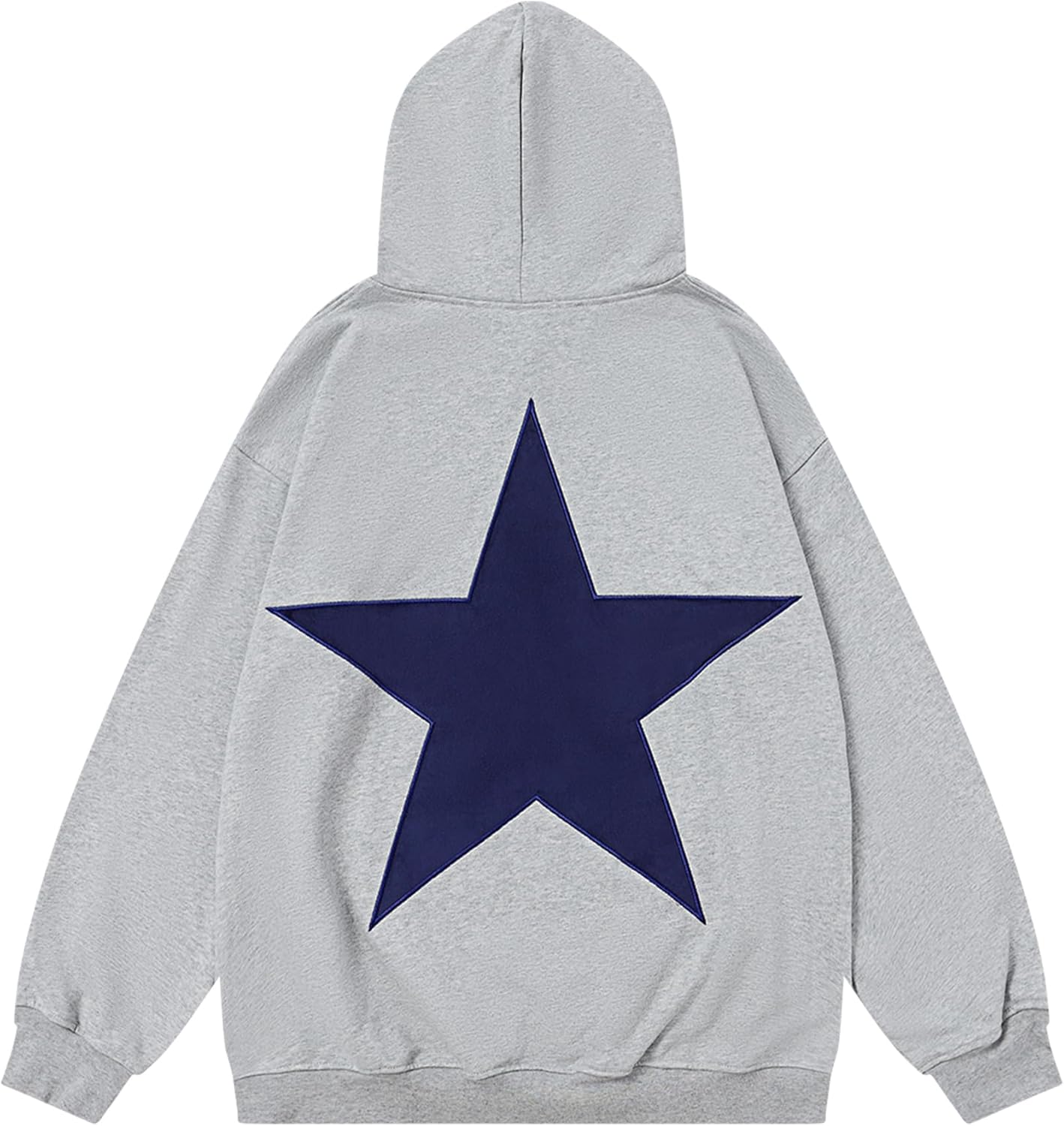 Aelfric Eden Sudaderas con capucha de estrellas Y2k de gran tamaño con estampado gráfico estilo 90s con cuello redondo de manga larga sudaderas con capucha estilo Pullover