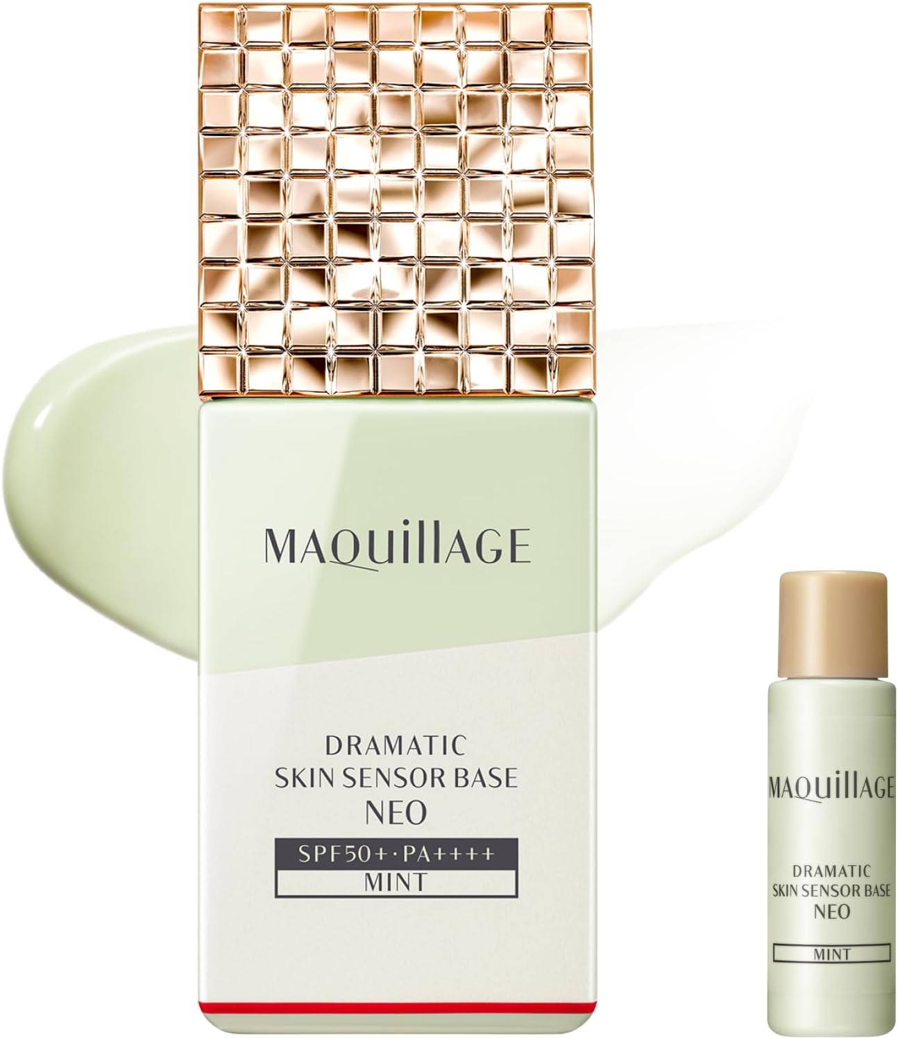 MAQUILLAGE Dramatic Skin Sensor Base NEO Nudey Beige (Increased Set) 25mL+8mL Increased SPF50+ PA++++ | Makeup Primer | Liquid | Fragrance-Free | Online Exclusive Makeup Hold, Shine Control, UV Cut