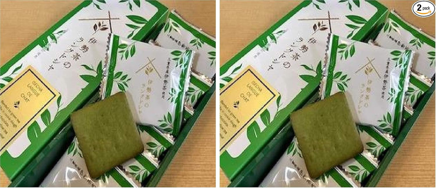 Mie Prefecture Limited Mie Prefecture Souvenir, Ise City Limited Ise No.1 Sweets, Ise Tea Rangdosha from Ise Tea, Made in Mie Prefecture, ISECHA LANGUE DE CHAT Chocolate Candy, 9 Pieces