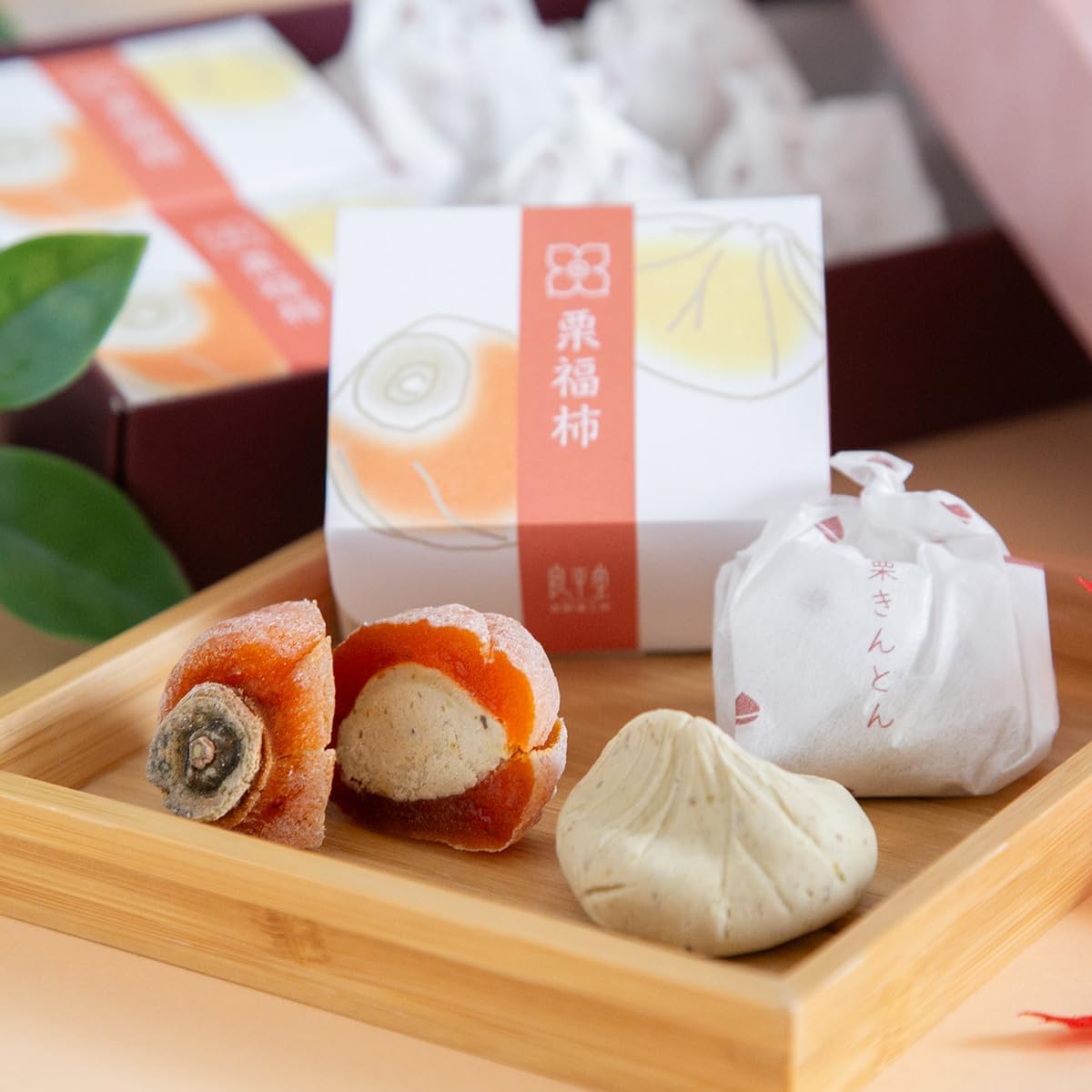 【Japan Gift Grand Prize Winner】 Year-end Gift New Year Gift Ryoheidou Kuri Kinton Kurifuku Persimmon Assortment (10 pieces) Dried Persimmon Kuri Kinton Ichida Persimmon Premium Japanese Confectionery